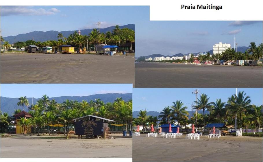 Casa na Praia de Maitínga - Bertioga - SP Villa Bagian luar foto